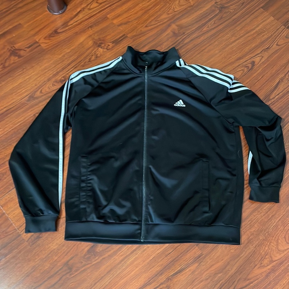 Adidas mens Zip up Sz XL